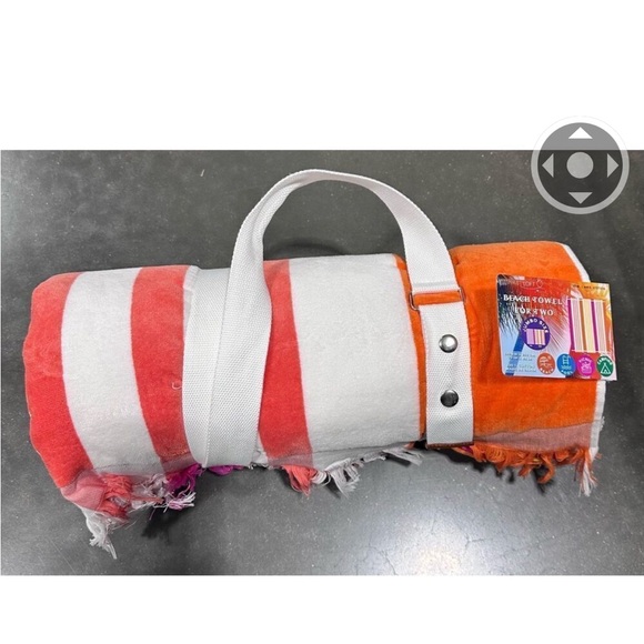 LOFT By Loftex Beach Towel jumbo Size 182 cm x 213 cm 72 in x 84 in - Picture 4 of 6